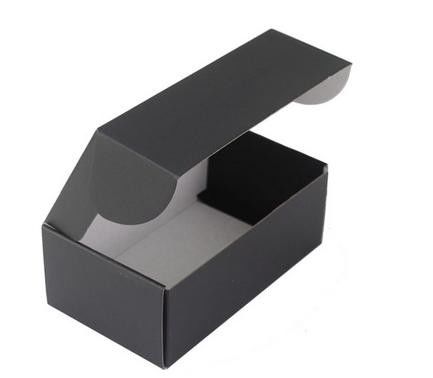 Estilo de empacotamento da parte superior de BlackColor da caixa da eletrônica do papel de embalagem Reciclável